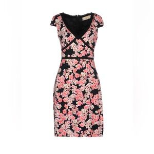 VDP Floral Dress with Beaded Detail